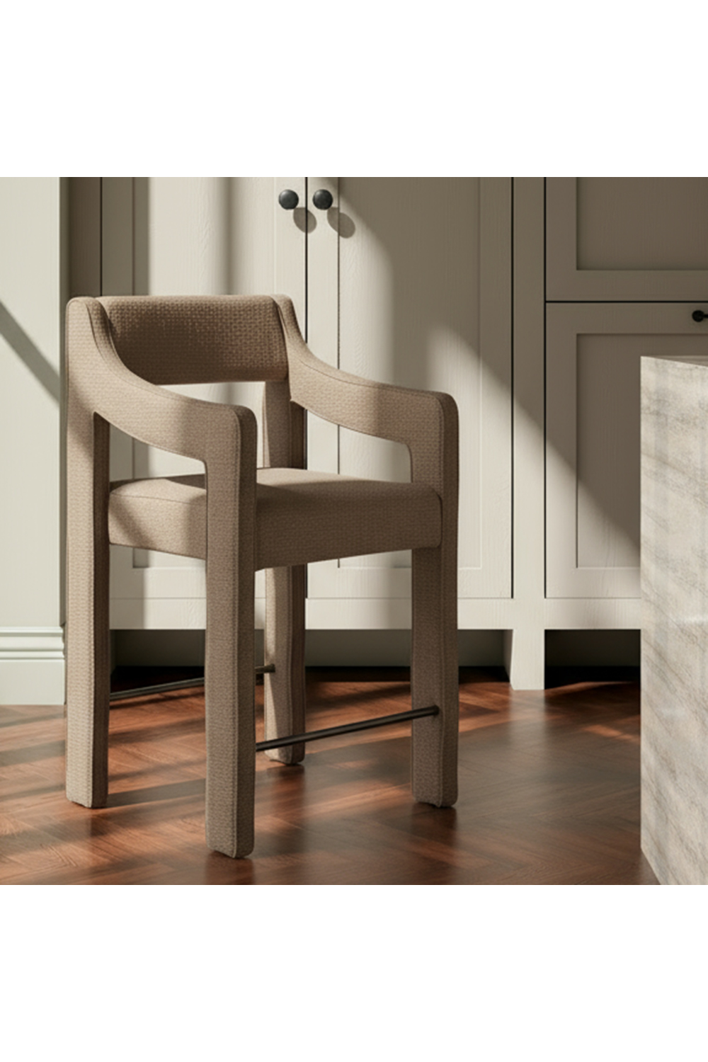 Modern European furniture - minimalist white curved sofa - www.oroa.com