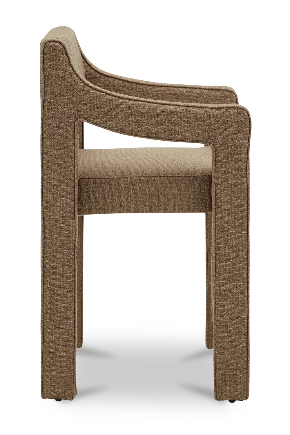 Modern European furniture - minimalist white curved sofa - www.oroa.com
