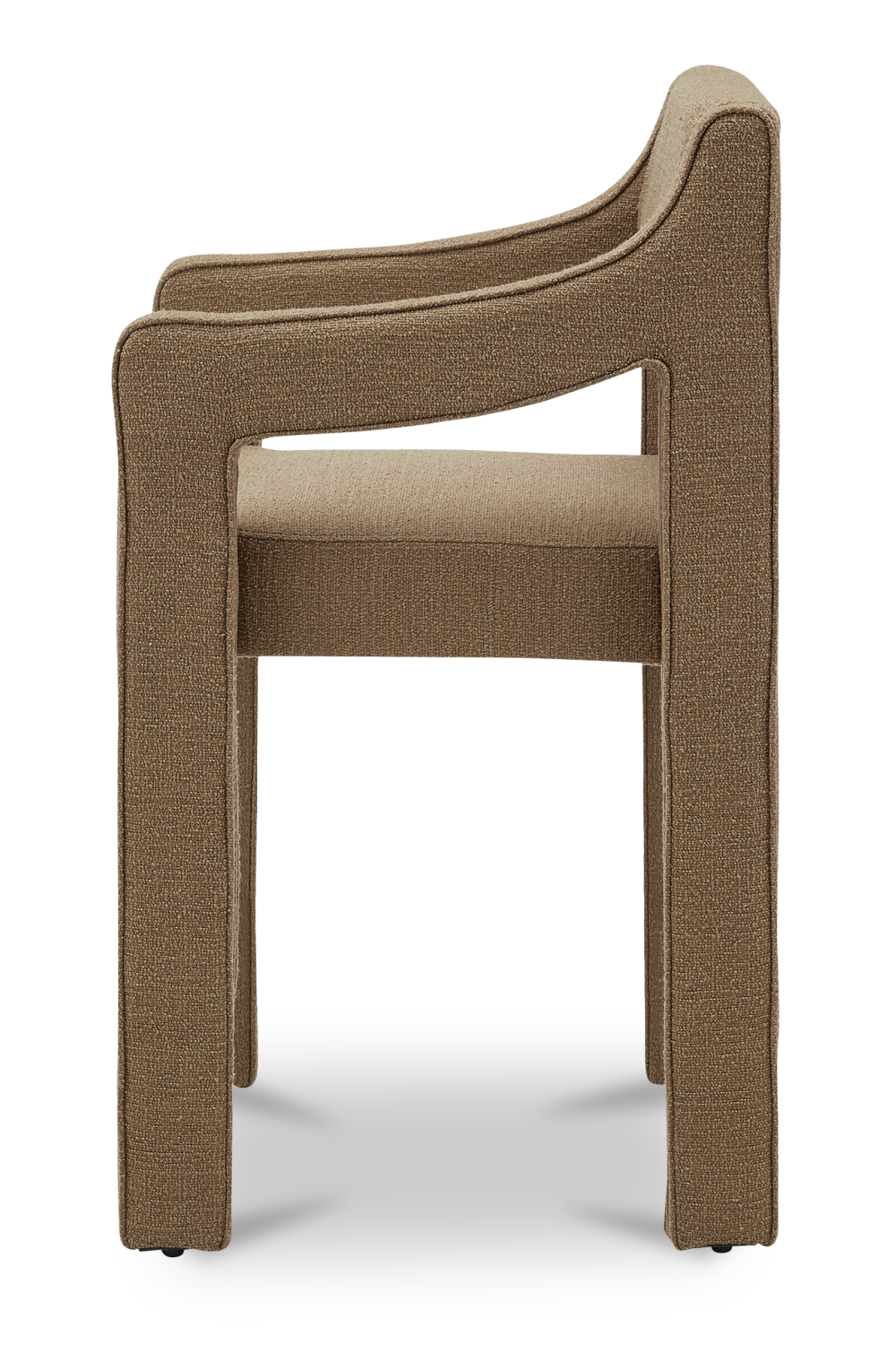 Modern European furniture - minimalist white curved sofa - www.oroa.com