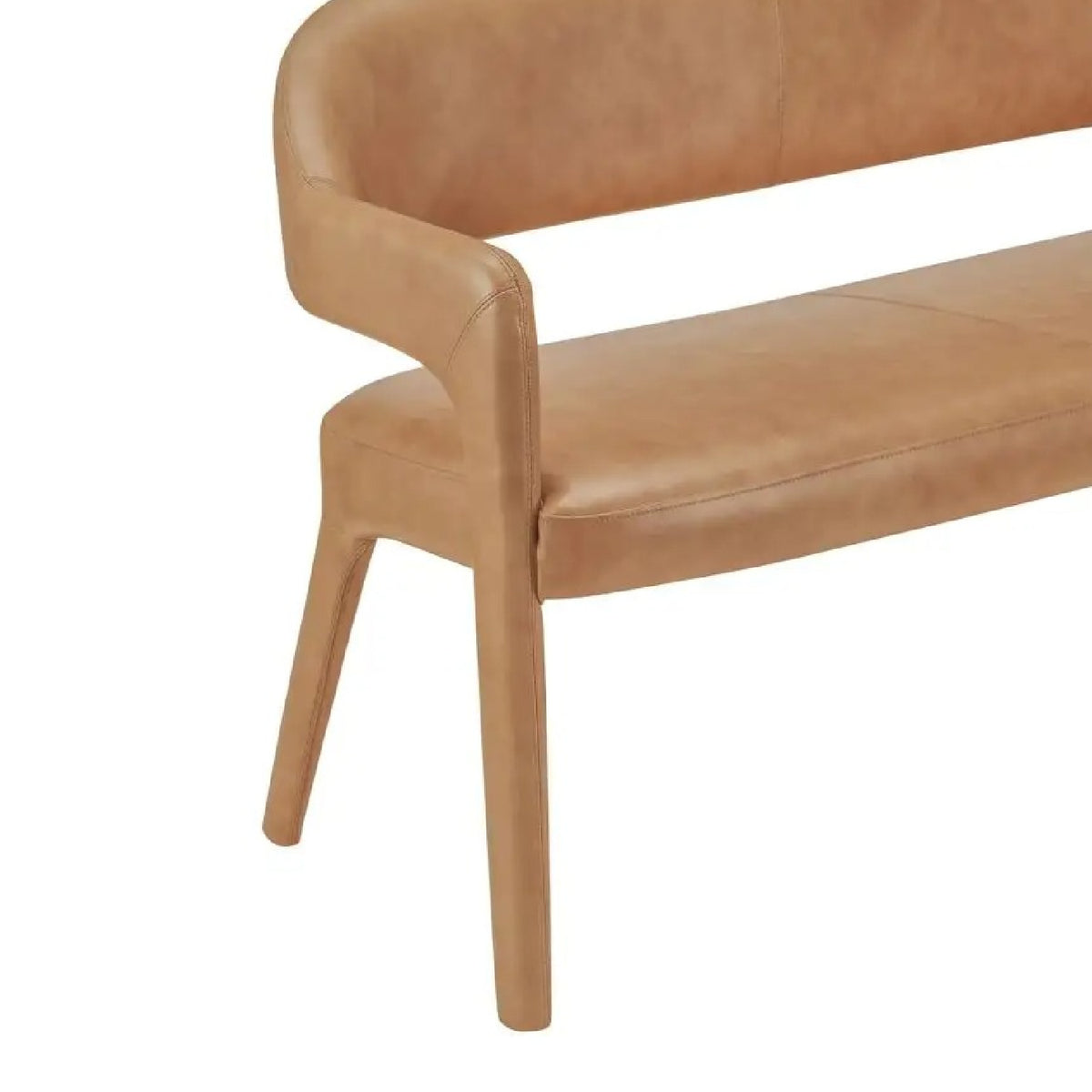 Leather Open-Back Dining Bench | Novi Living Martens