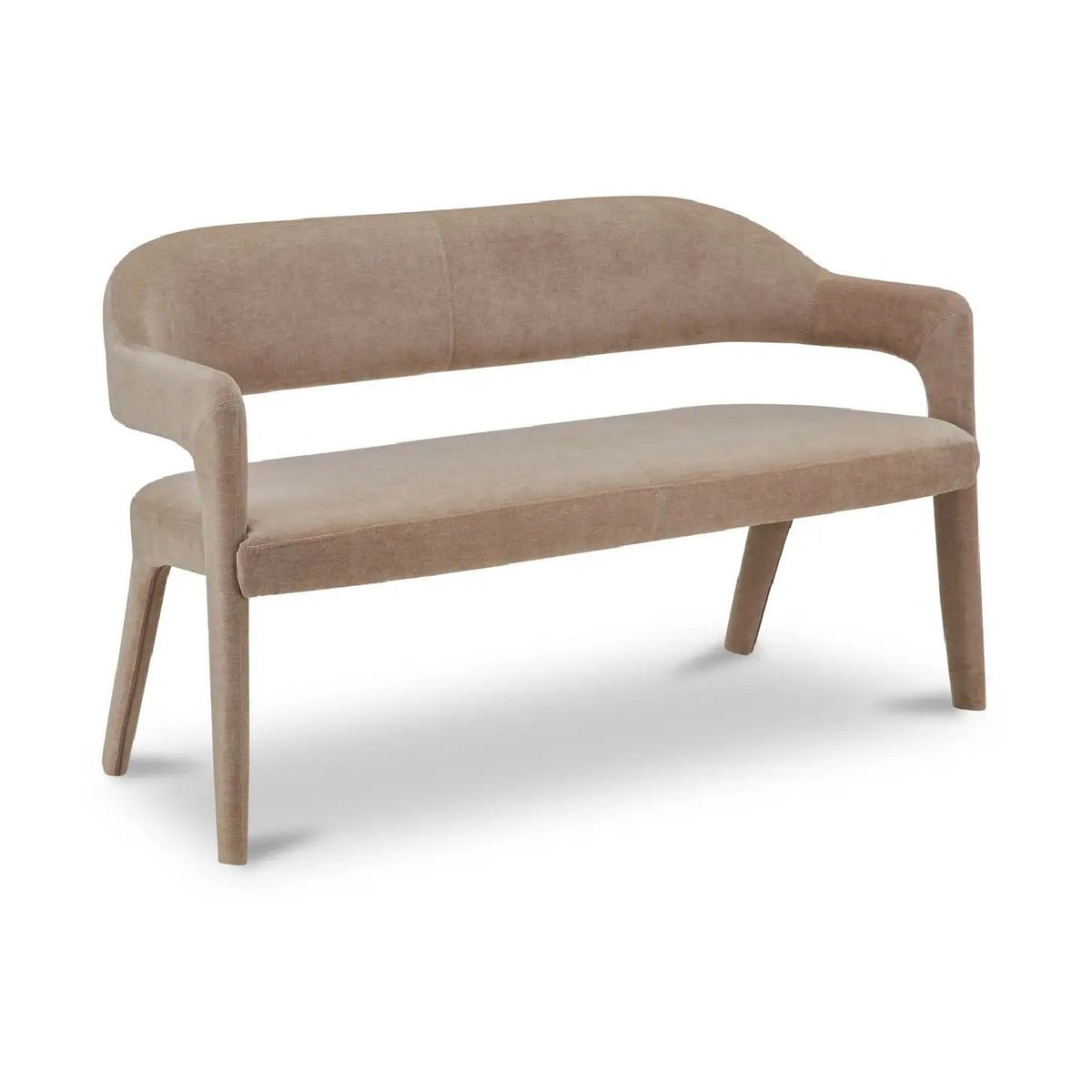 Leather Open-Back Dining Bench | Novi Living Martens