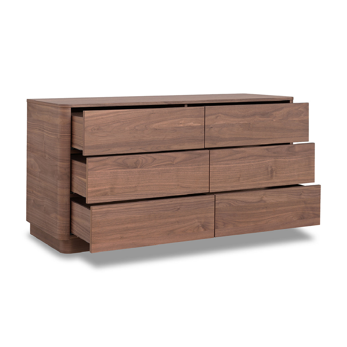Modern European furniture - 6-Drawer Wooden Dresser - www.oroa.com