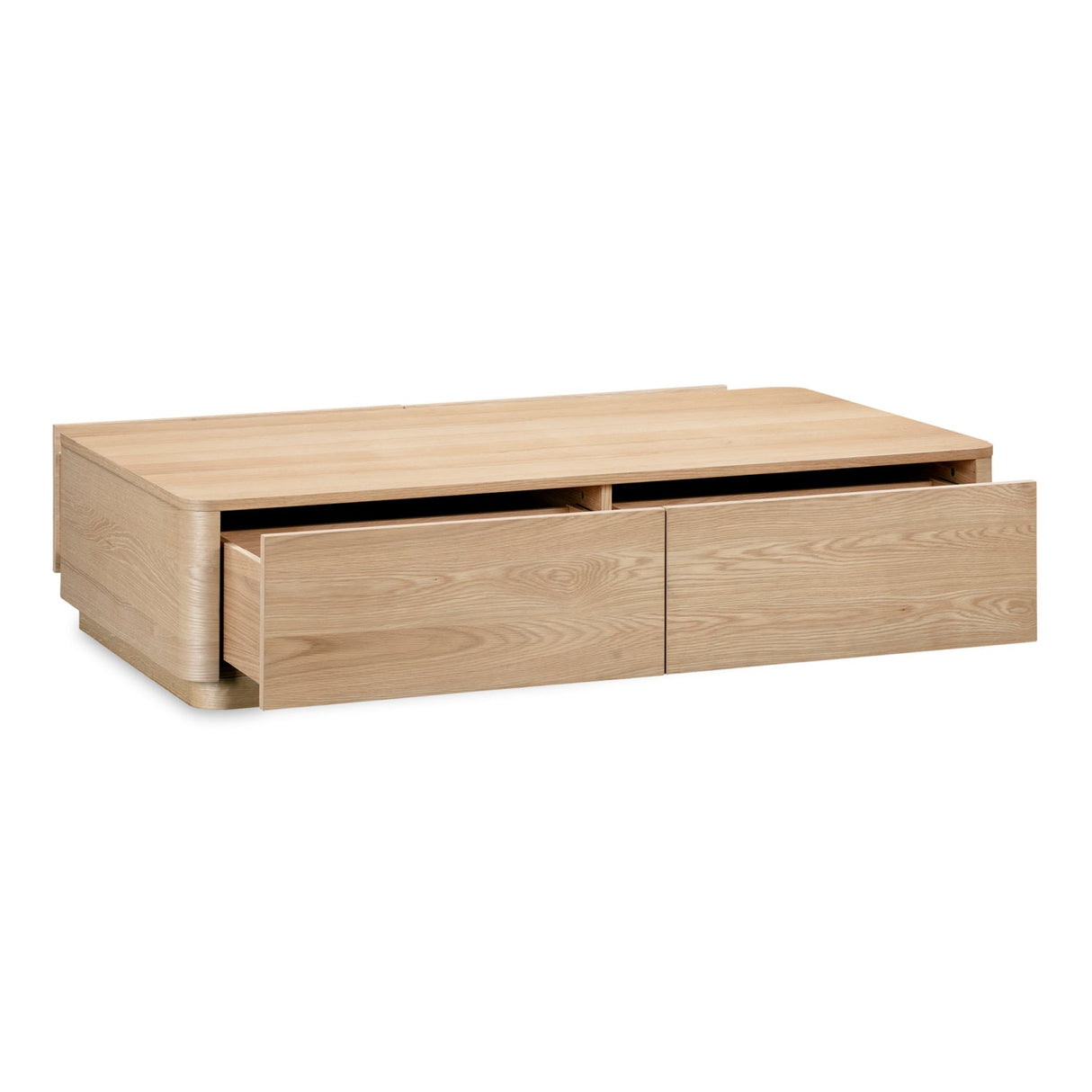 Modern European furniture - 2-Drawer Wooden Coffee Table - www.oroa.com