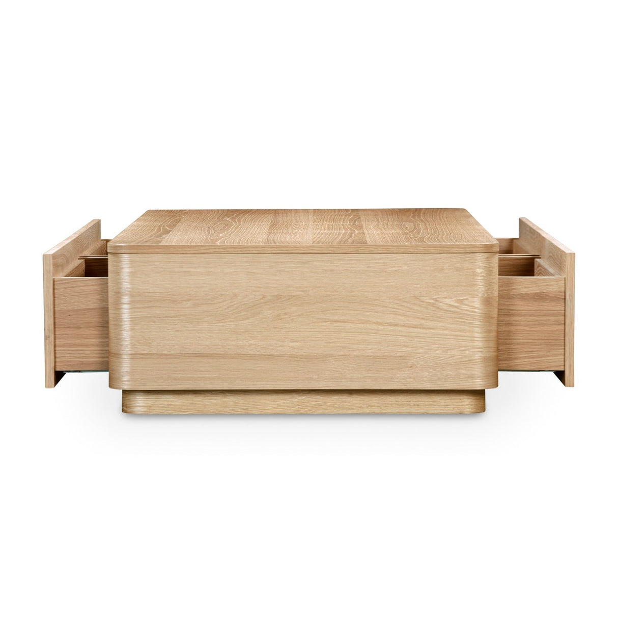 Modern European furniture - 2-Drawer Wooden Coffee Table - www.oroa.com