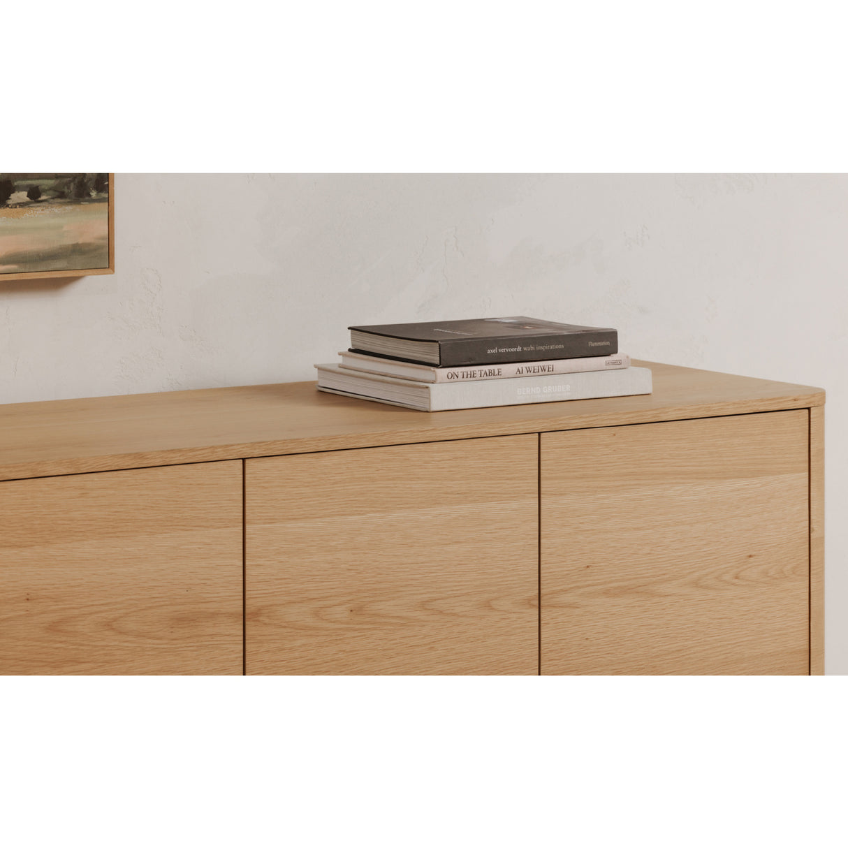 Modern European furniture - 4-Door Wooden Sideboard - www.oroa.com