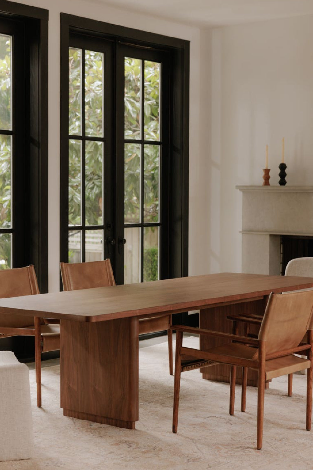 Modern European furniture - Rectangular Oak Dining Table - www.oroa.com