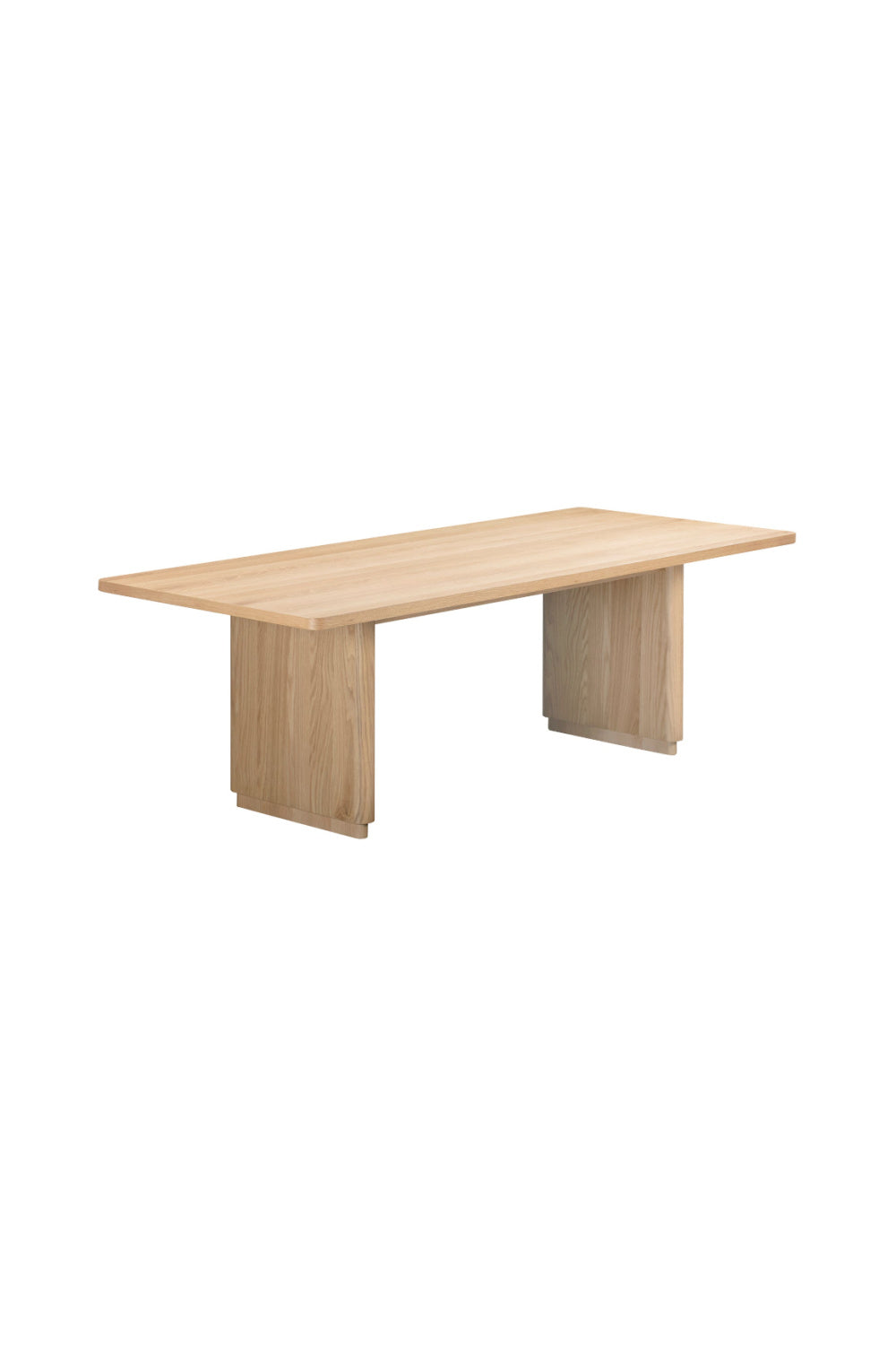 Modern European furniture - Rectangular Oak Dining Table - www.oroa.com