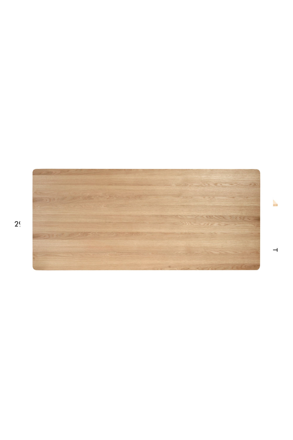 Modern European furniture - Rectangular Oak Dining Table - www.oroa.com