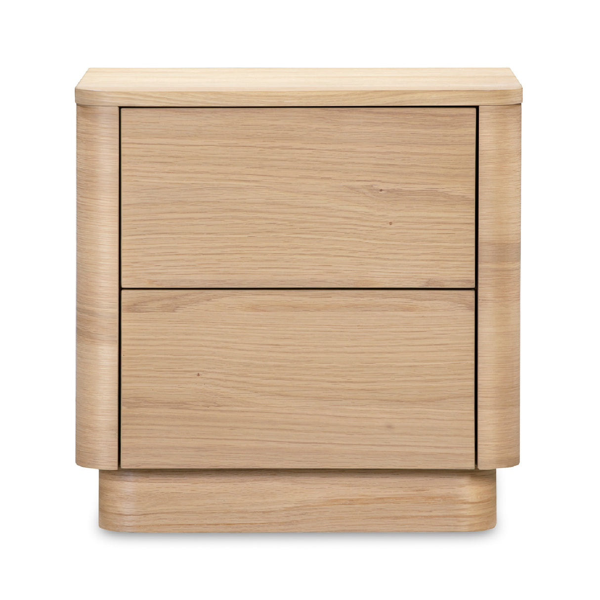 Modern European furniture - 2-Drawer Wooden Tall Nightstand - www.oroa.com