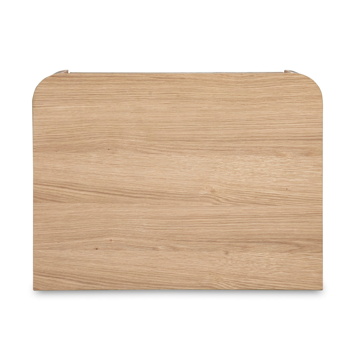 2-Drawer Wooden Tall Nightstand | Novi Living Round Off | Oroa.com