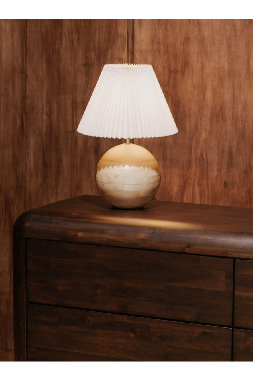 Modern European furniture - Brown Acacia 6-Drawer Dresser - www.oroa.com