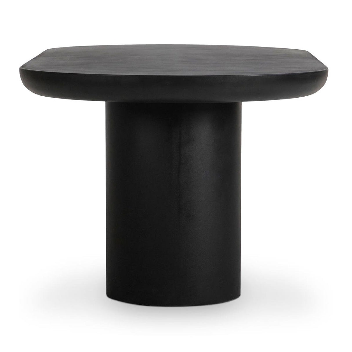 Modern European furniture - Black Indoor/Outdoor Oval Dining Table - www.oroa.com
