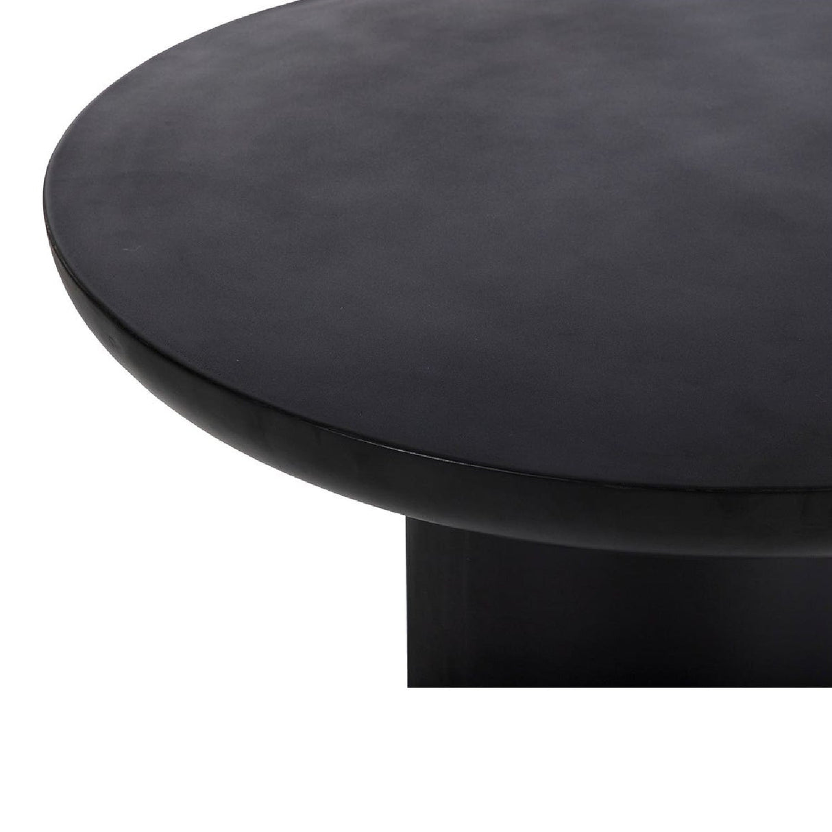Modern European furniture - Black Indoor/Outdoor Oval Dining Table - www.oroa.com