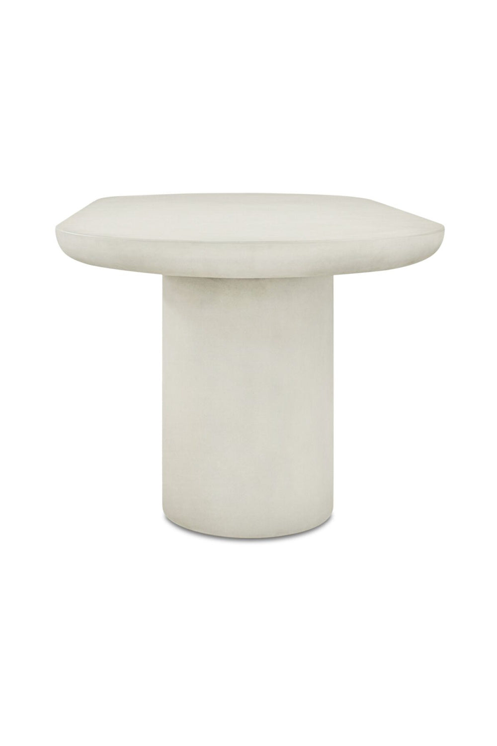 Modern European furniture - Cream Concrete Dining Table - www.oroa.com