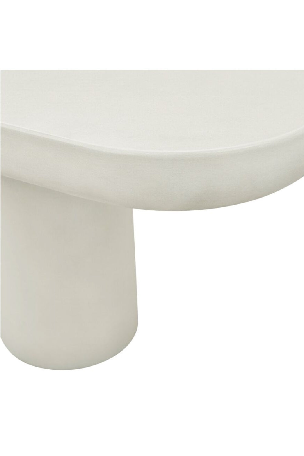 Modern European furniture - Cream Concrete Dining Table - www.oroa.com