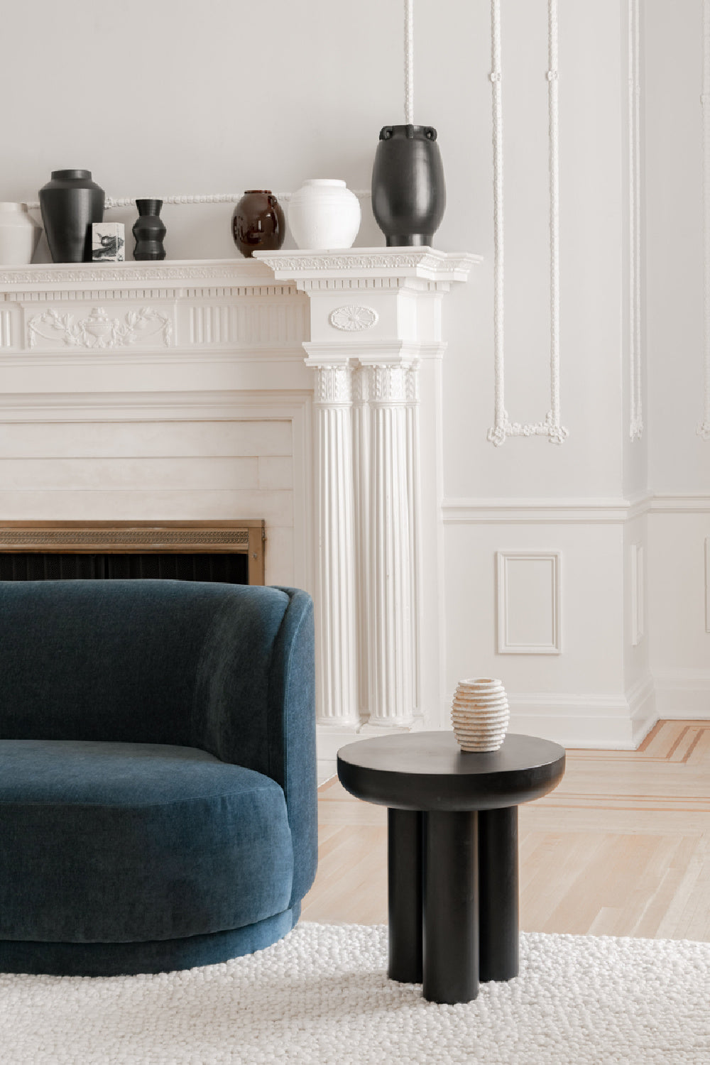 Modern European furniture - Indoor/Outdoor Concrete Side Table - www.oroa.com | Oroa.com