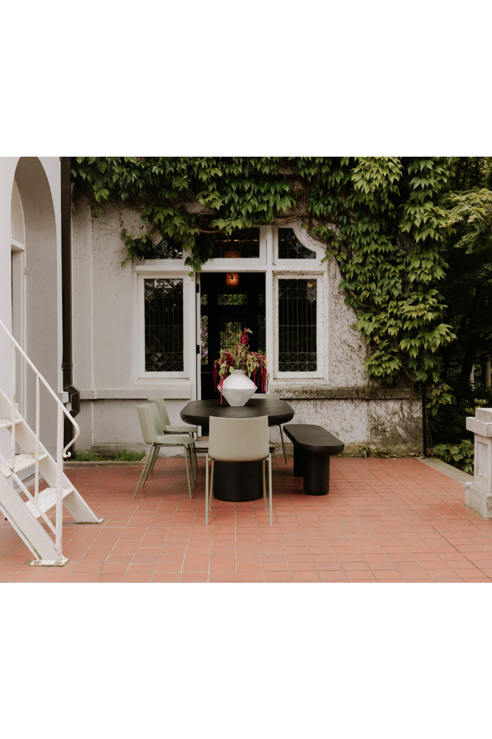 Modern European furniture - Indoor/Outdoor Concrete Bench - www.oroa.com