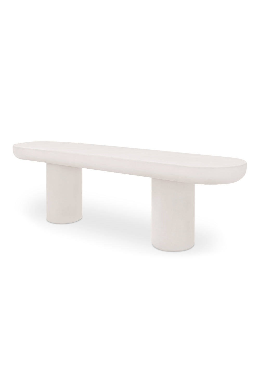 Modern European furniture - Indoor/Outdoor Concrete Bench - www.oroa.com