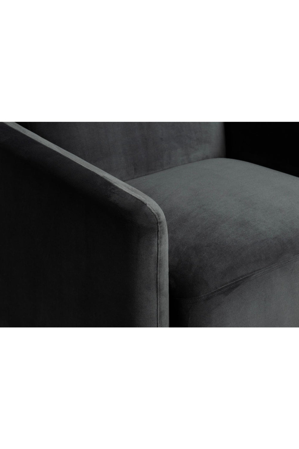 Gray Upholstered Accent Chair | Novi Living Fallon | Oroa.com