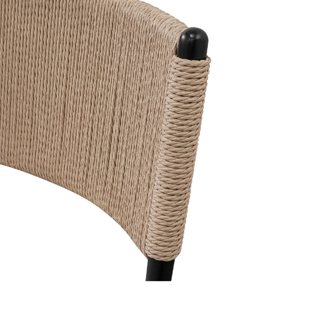 Modern European furniture - White Boucle Dining Chair (2) - www.oroa.com