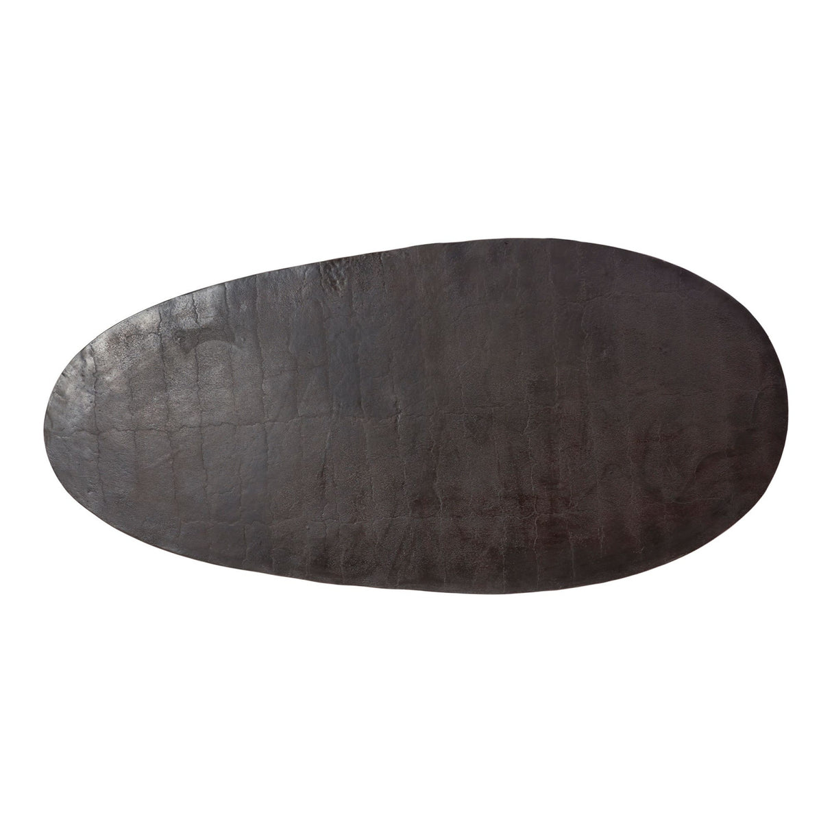 Modern European furniture - Oval Aluminum Coffee Table - www.oroa.com