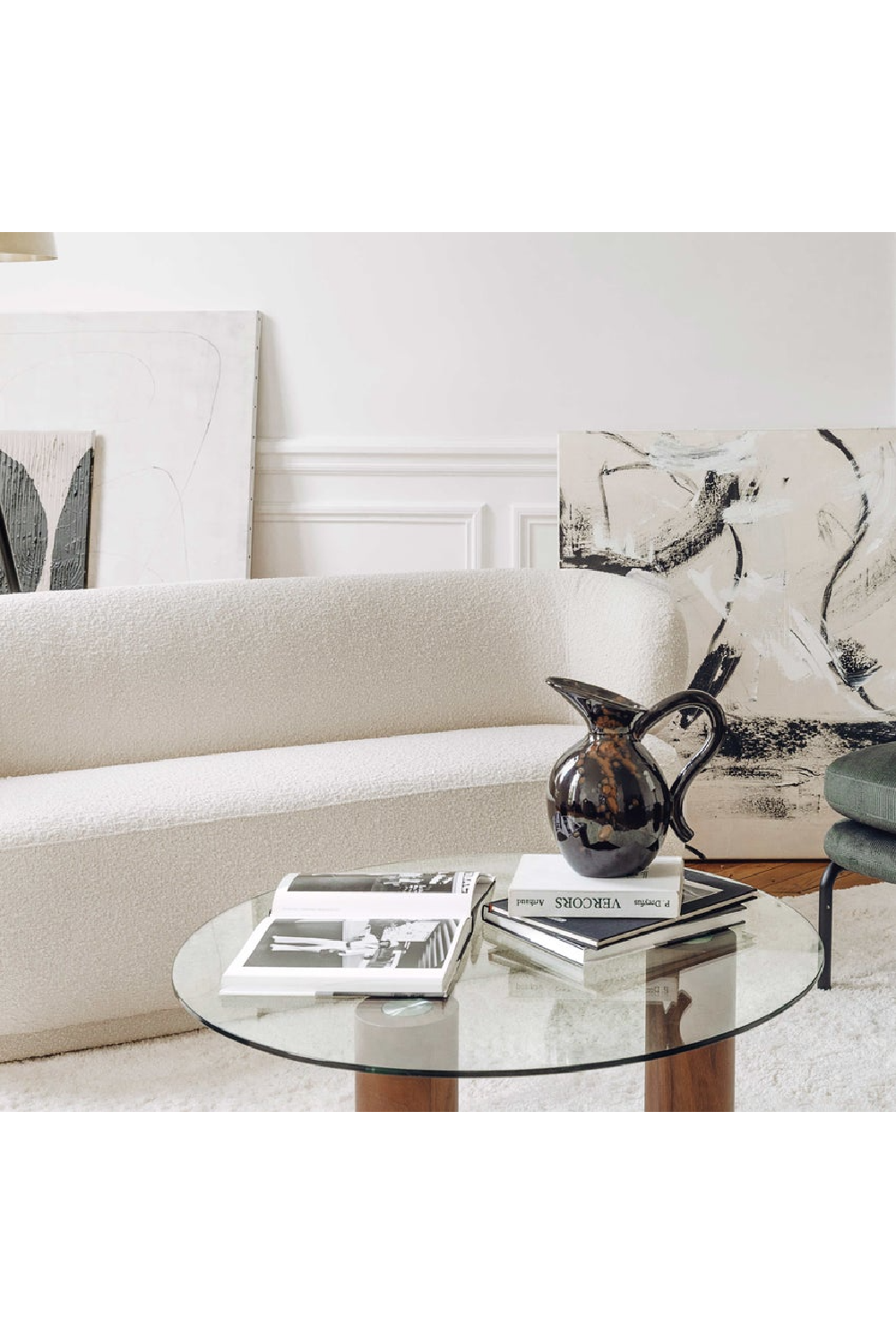 Curved Back 2-Seater Sofa | NV Gallery Giulia | Oroa.com