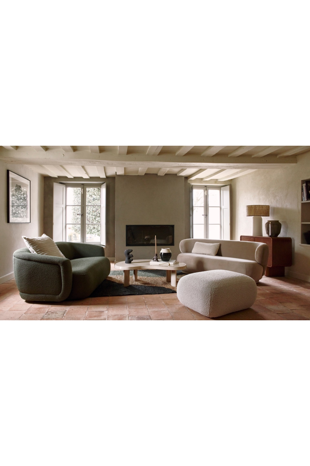 2-Seater Legless Sofa | NV Gallery Volta | Oroa.com