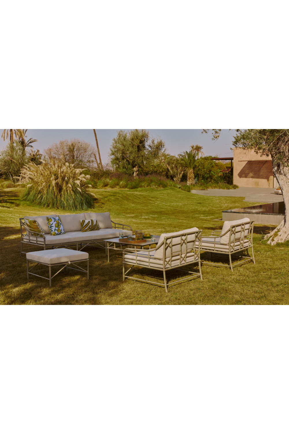 Iron Framed Outdoor Armchair | NV Gallery Amalfi | Oroa.com