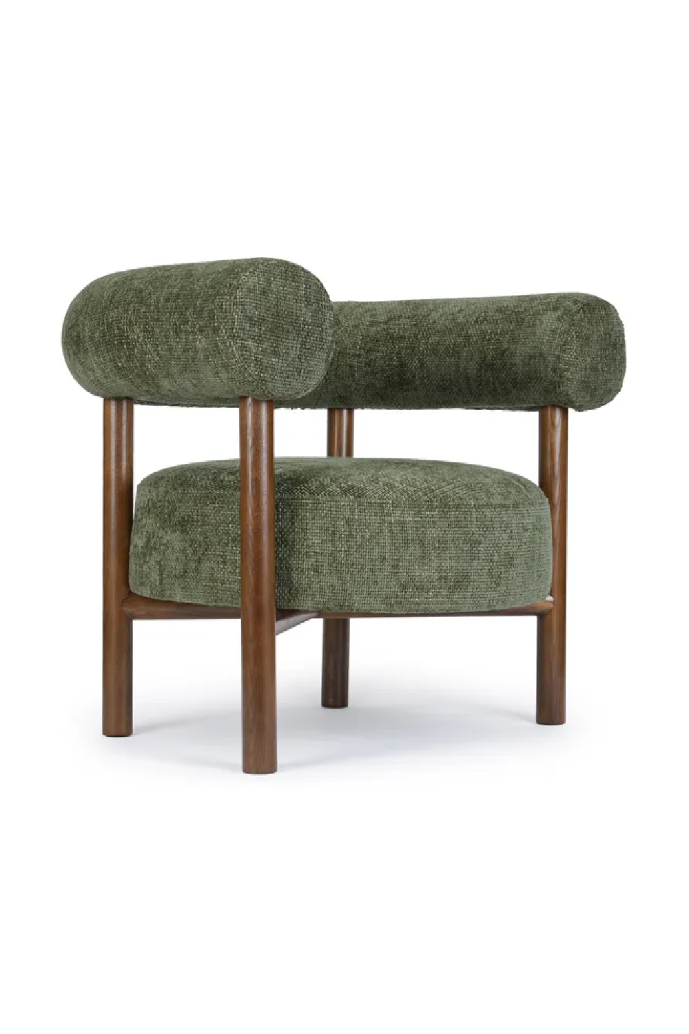 Curved Wood Frame Armchair | NV Gallery Carol | Oroa.com