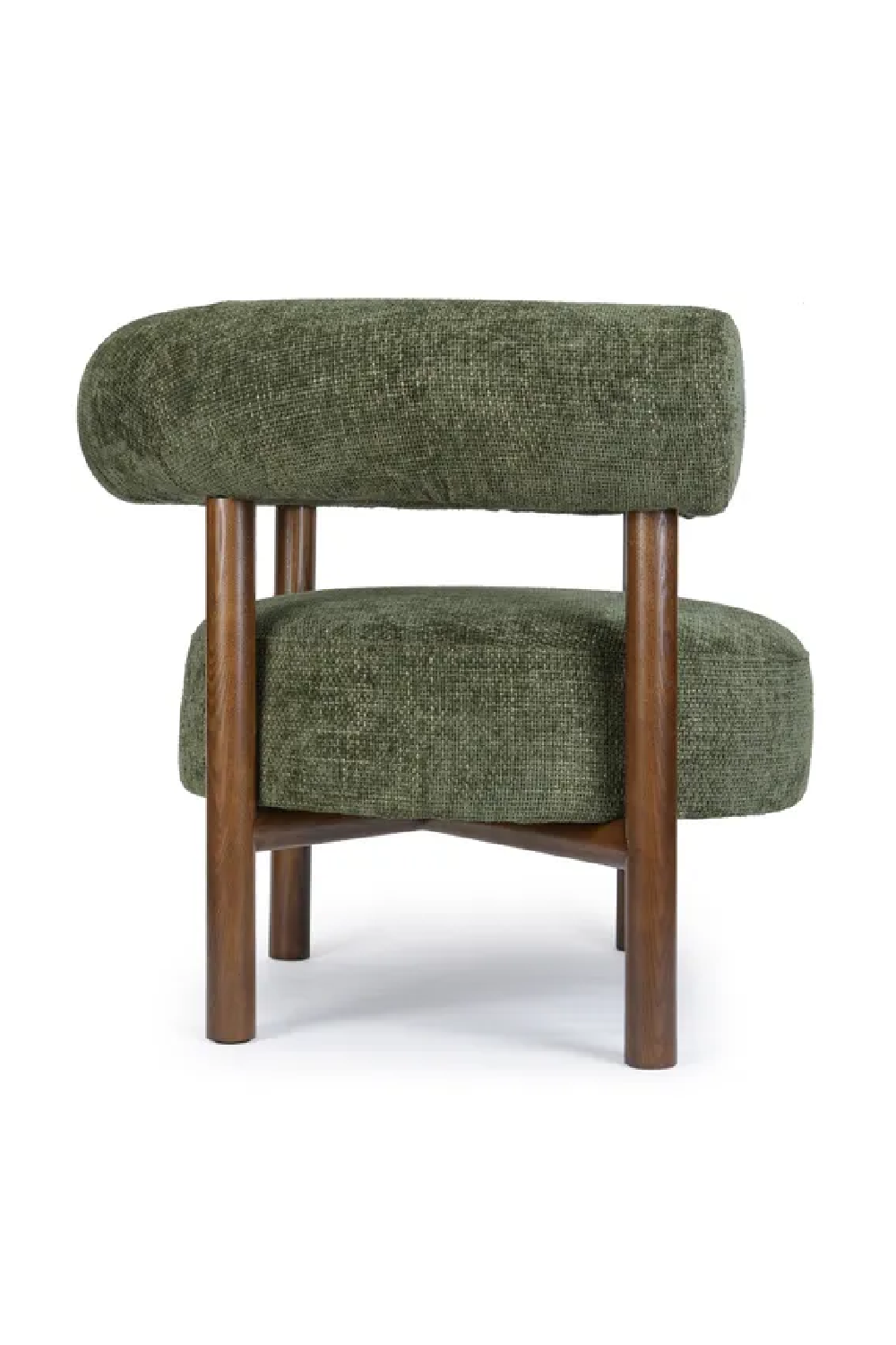 Curved Wood Frame Armchair | NV Gallery Carol | Oroa.com