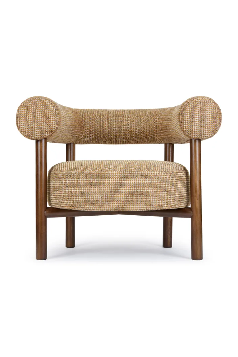 Curved Wood Frame Armchair | NV Gallery Carol | Oroa.com