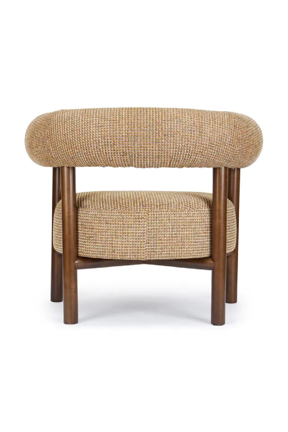 Curved Wood Frame Armchair | NV Gallery Carol | Oroa.com