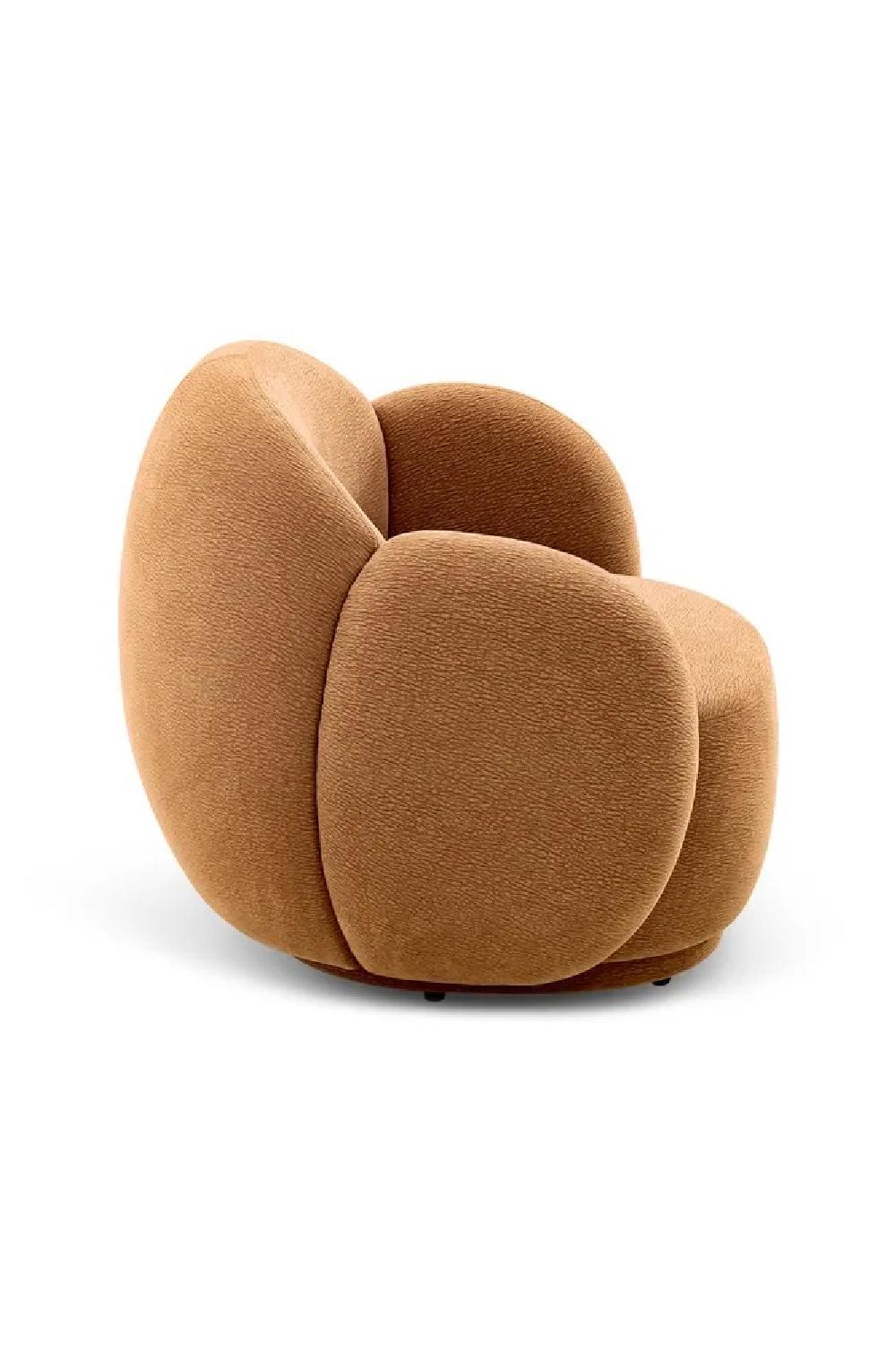 Rounded Legless Accent Armchair | Oroa.com