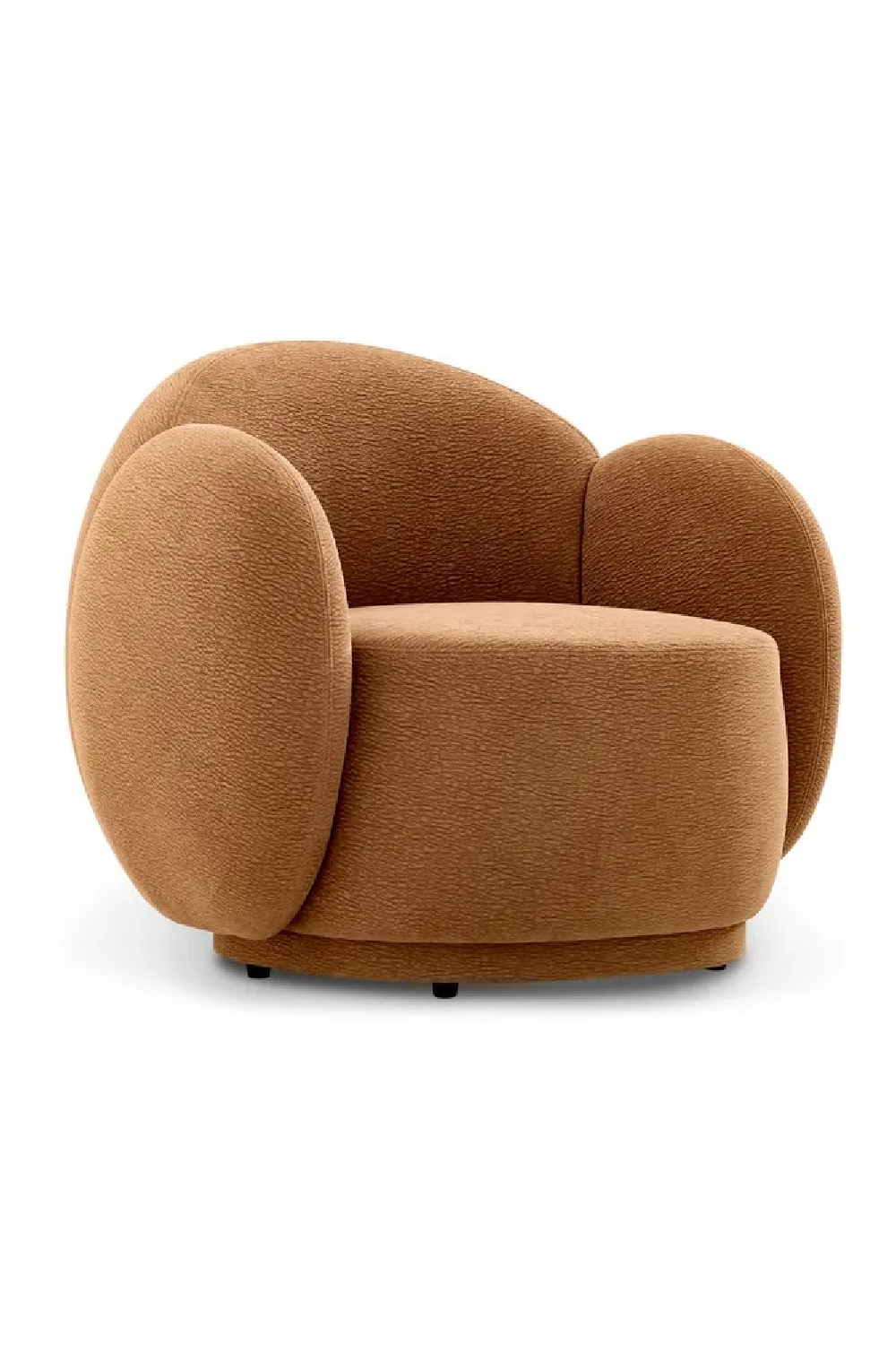 Rounded Legless Accent Armchair | Oroa.com