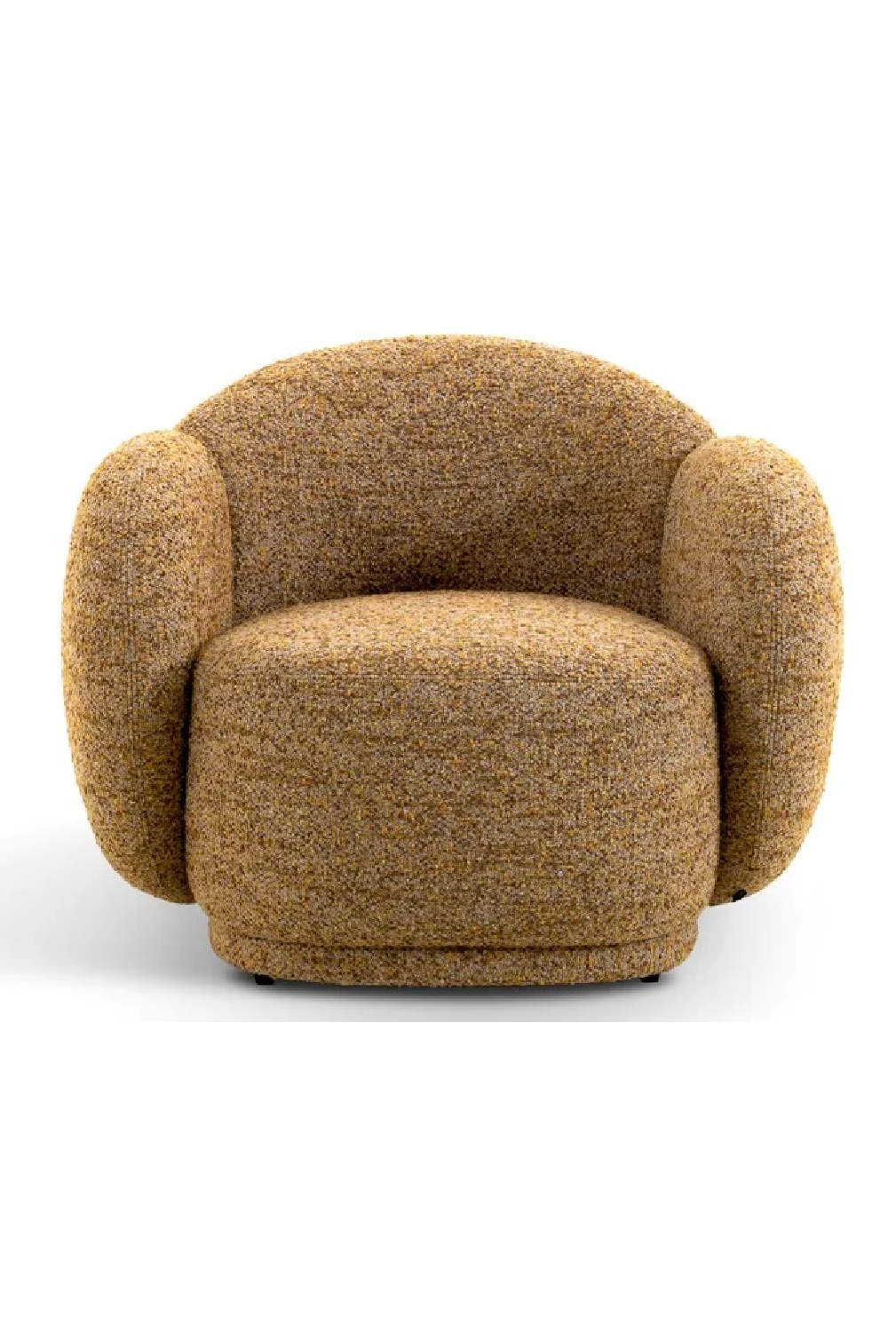 Rounded Legless Accent Armchair | Oroa.com