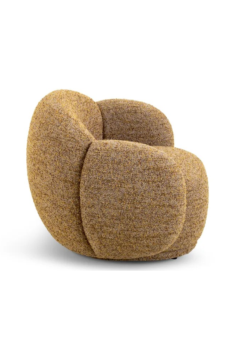 Rounded Legless Accent Armchair | Oroa.com