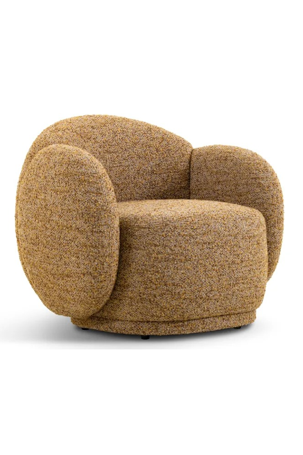 Rounded Legless Accent Armchair | Oroa.com
