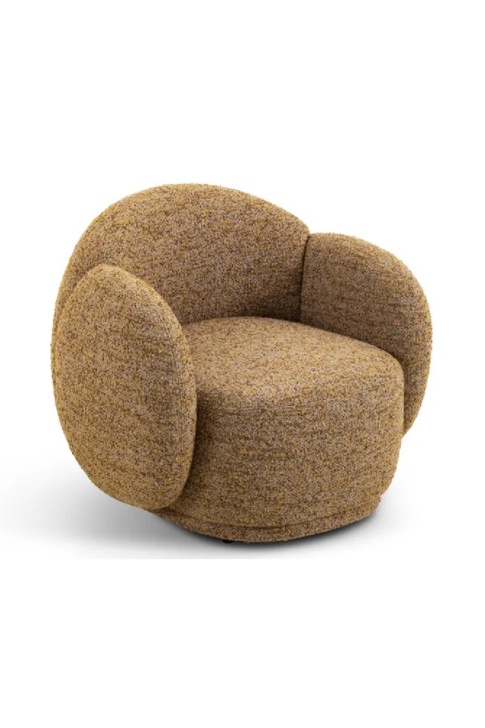 Rounded Legless Accent Armchair | Oroa.com
