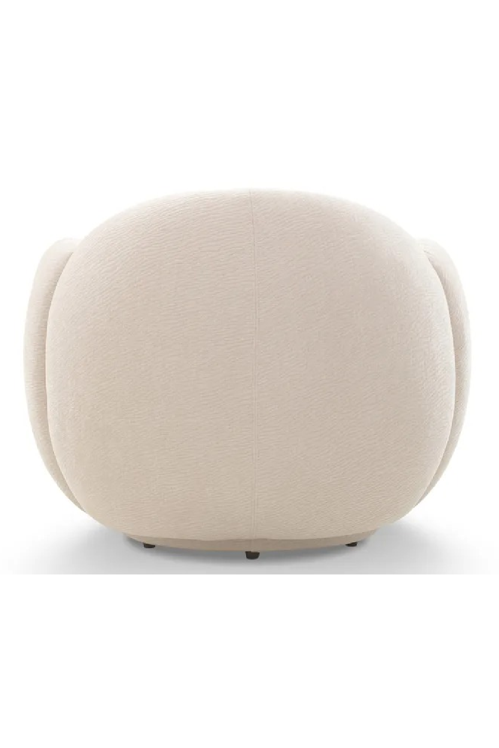 Rounded Legless Accent Armchair | Oroa.com
