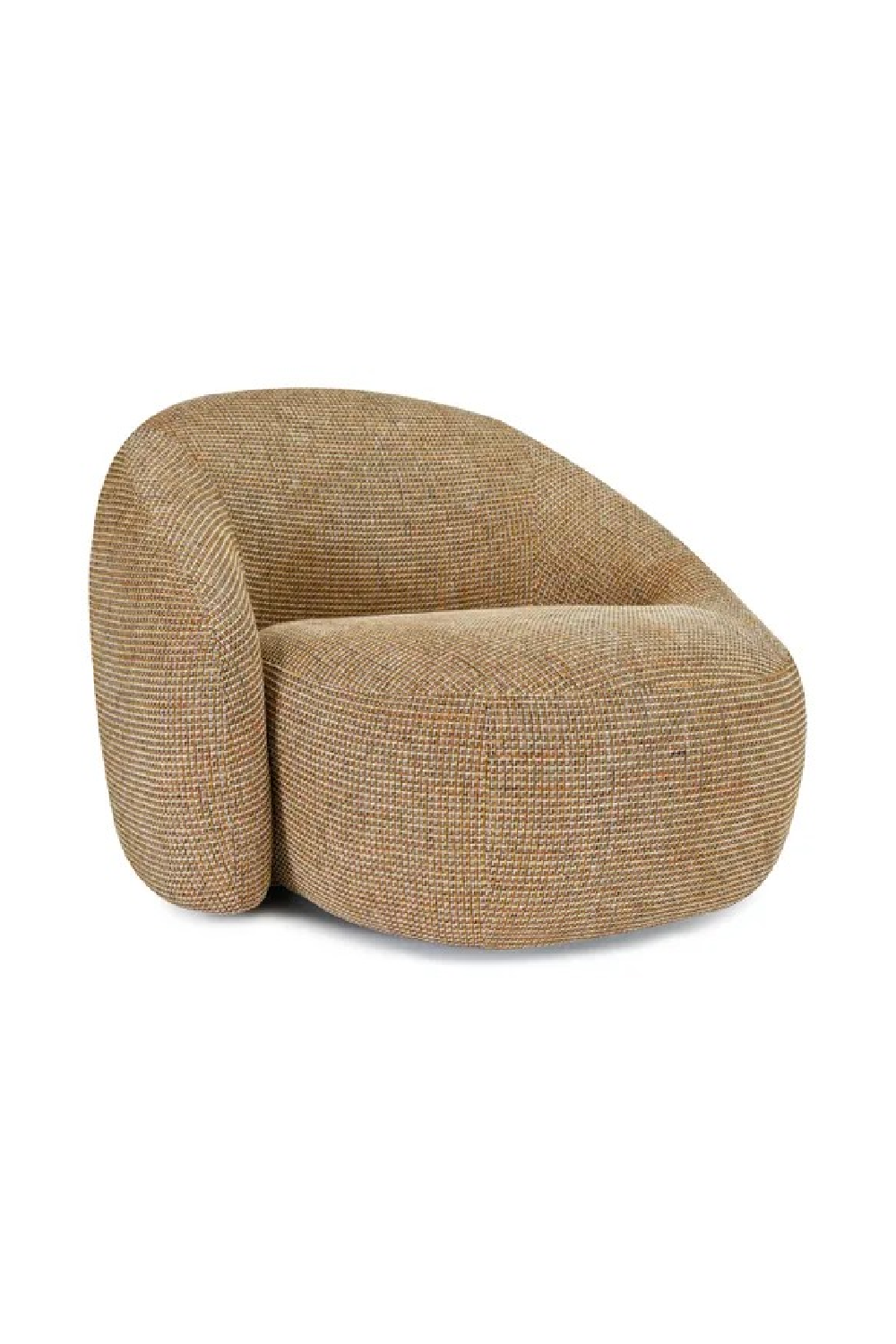 Rounded Asymmetrical Accent Chair | NV Gallery Neo | Oroa.com