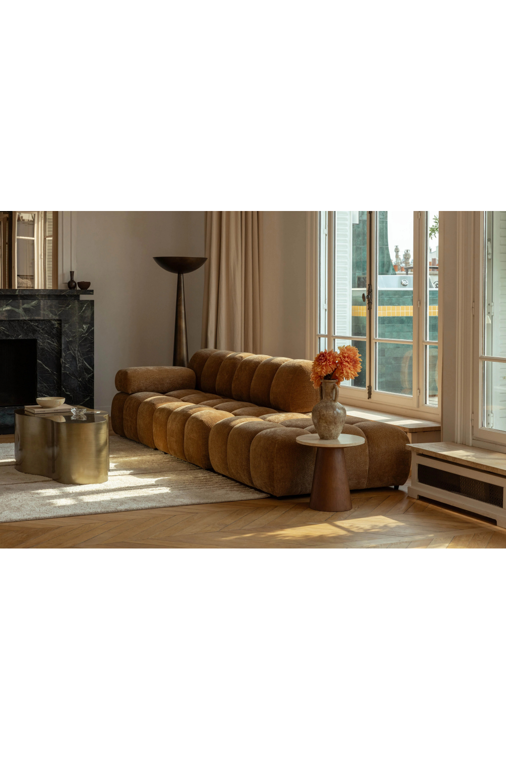 Modular Corner Armchair | NV Gallery Waffle | Oroatrade.com