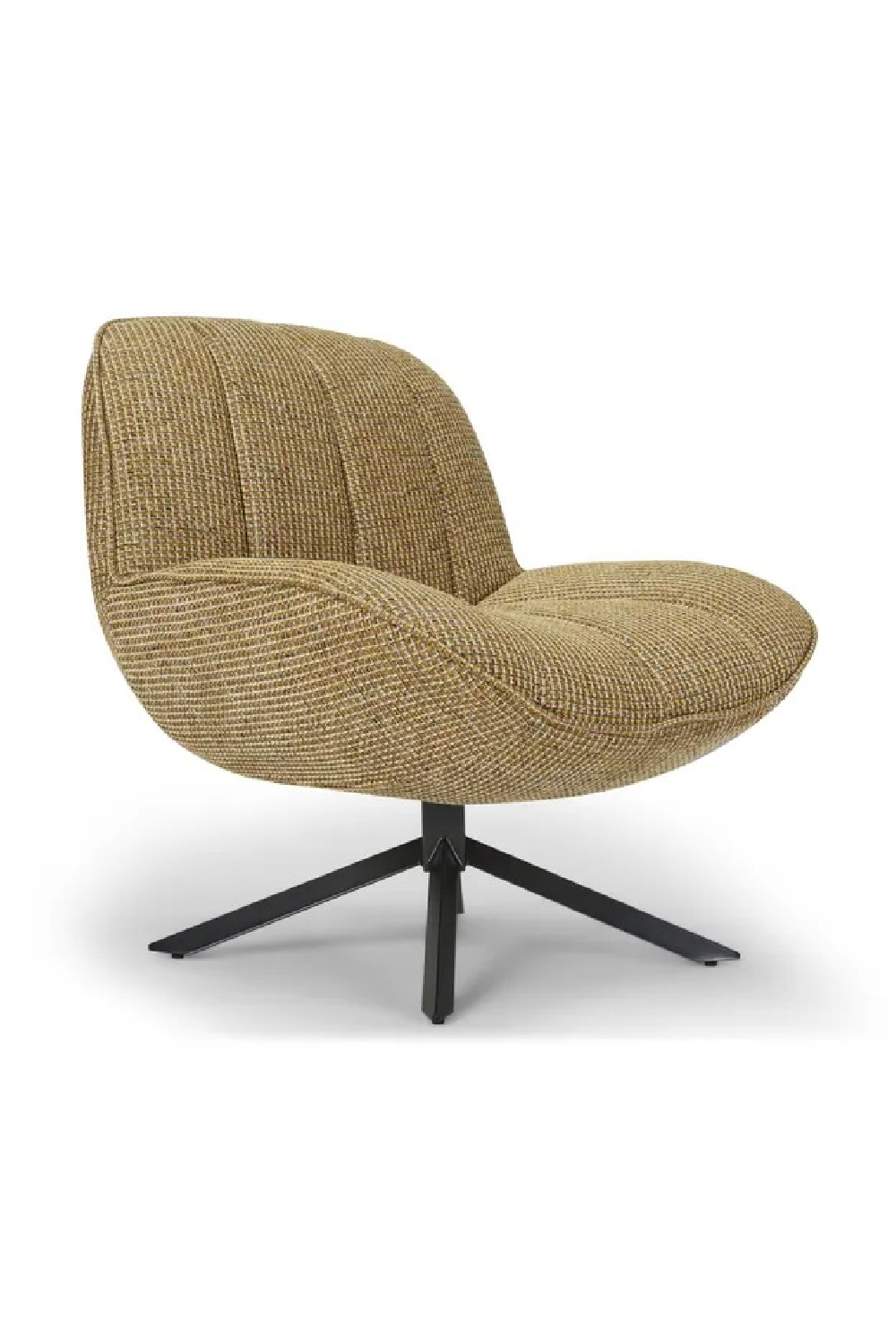 Channeled Tweed Swivel Chair | NV Gallery Willow | Oroa.com
