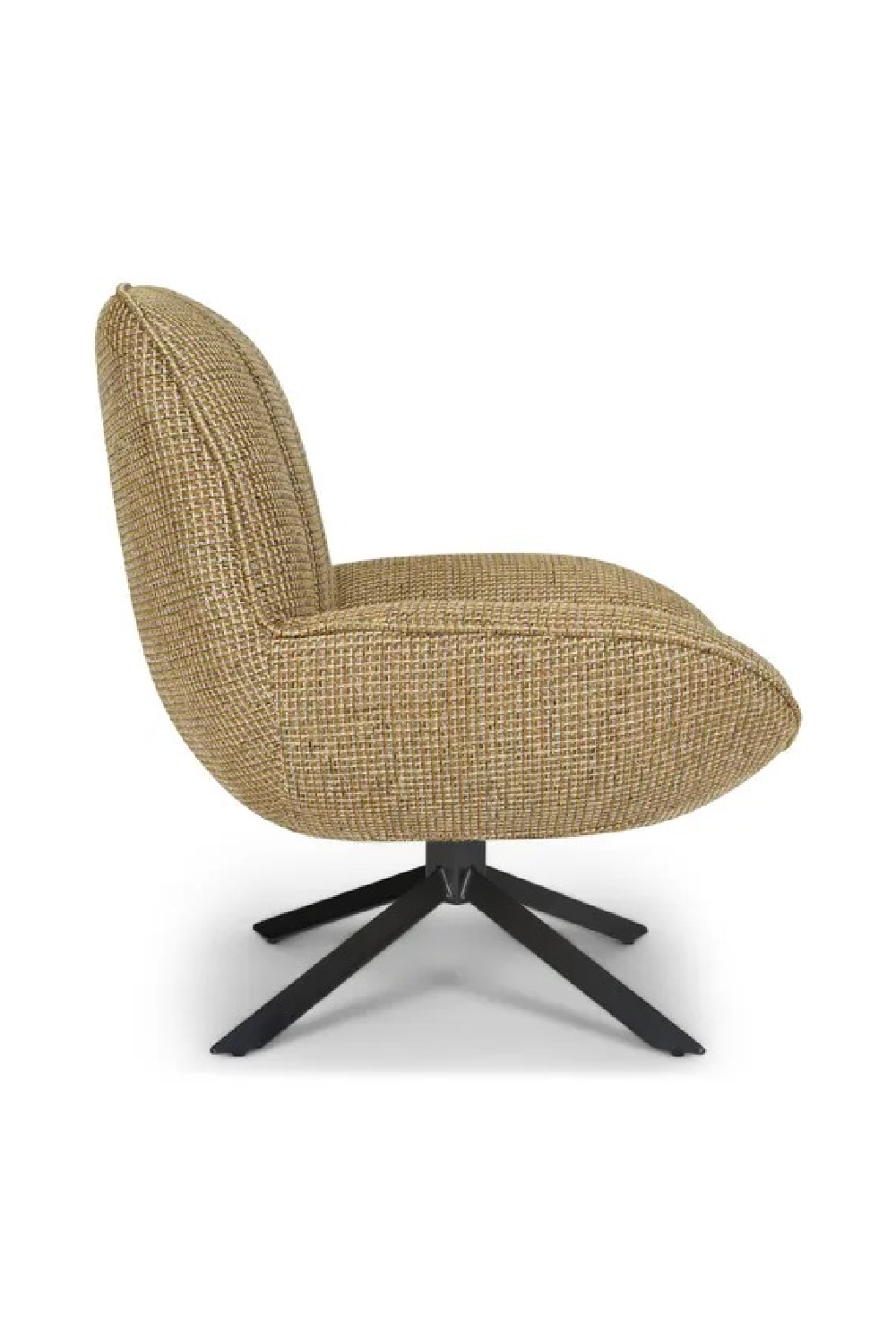 Channeled Tweed Swivel Chair | NV Gallery Willow | Oroa.com