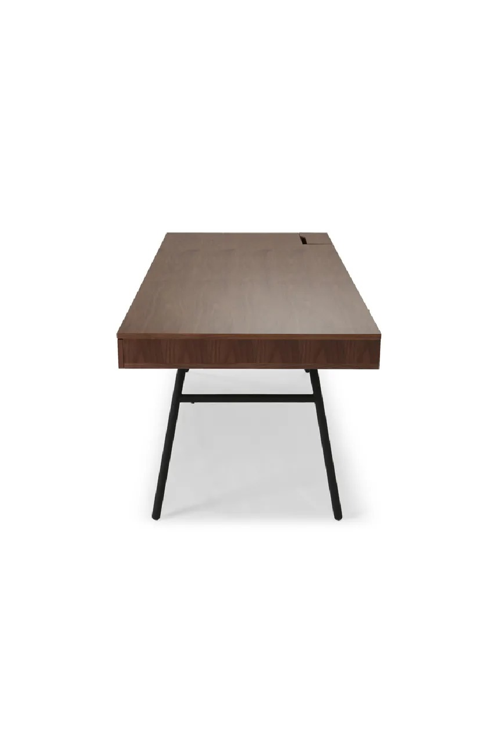 2-Drawer Walnut Desk | NV Gallery Solomon | Oroa.com