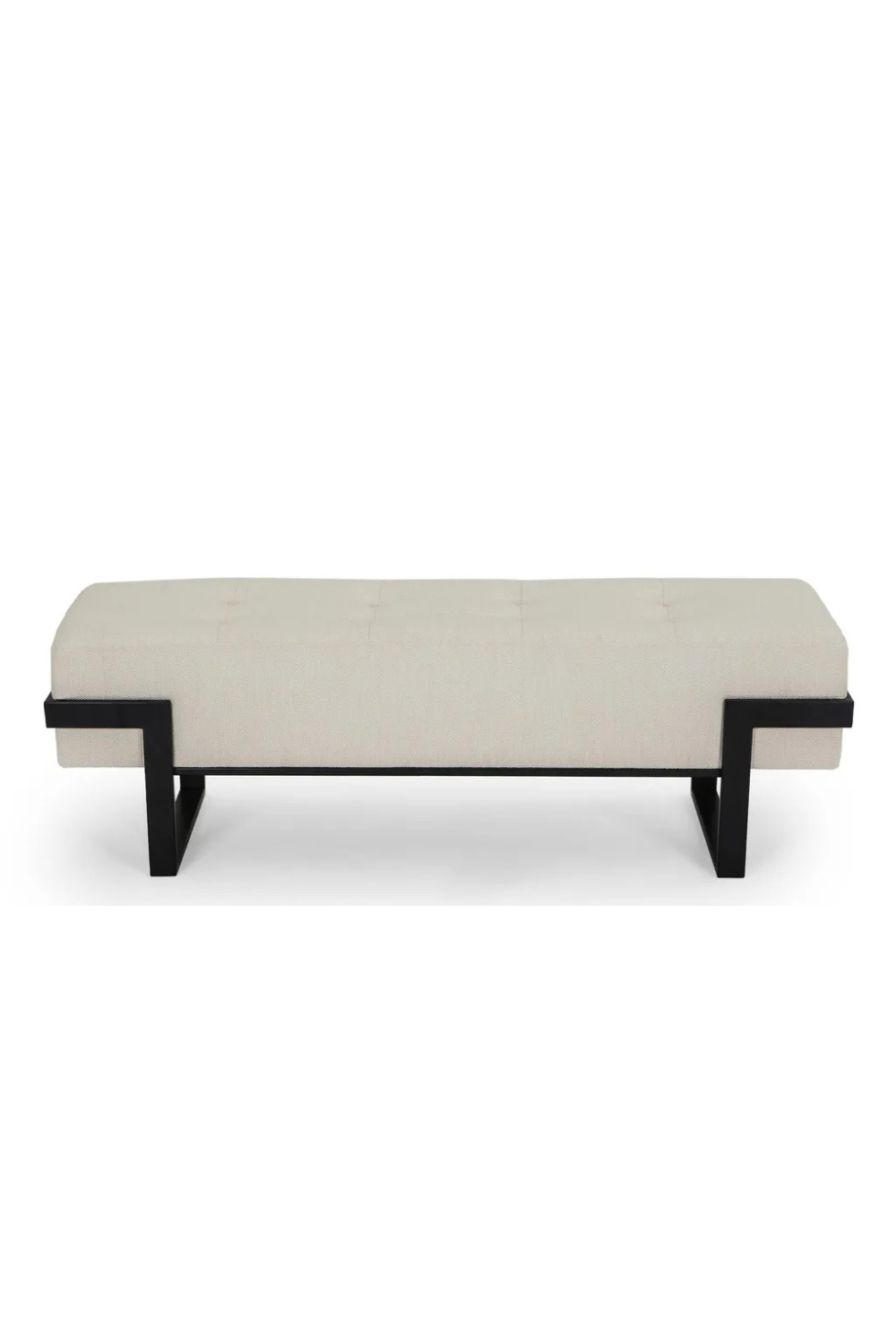 Metal Framed Padded Bench | NV Gallery Vertigo | Oroa.com