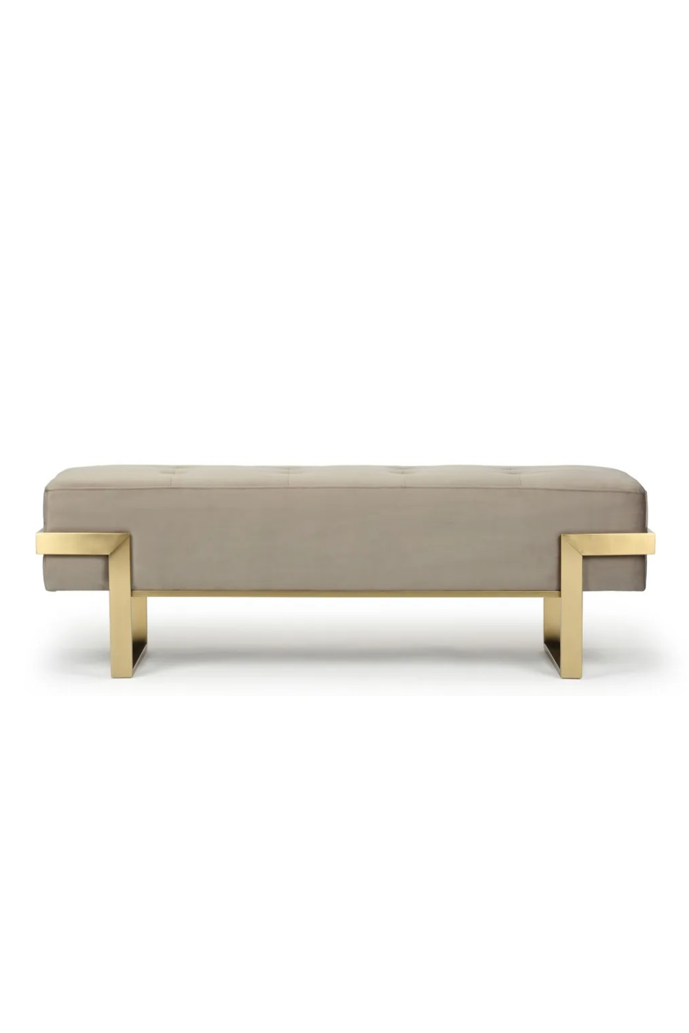 Metal Framed Padded Bench | NV Gallery Vertigo | Oroa.com