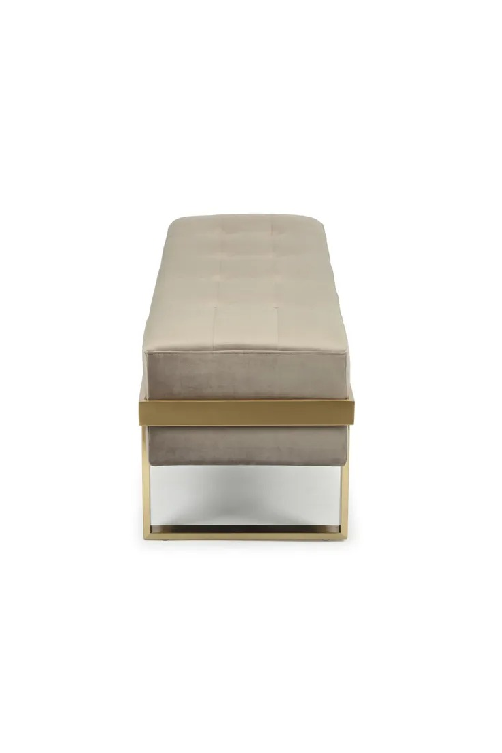 Metal Framed Padded Bench | NV Gallery Vertigo | Oroa.com