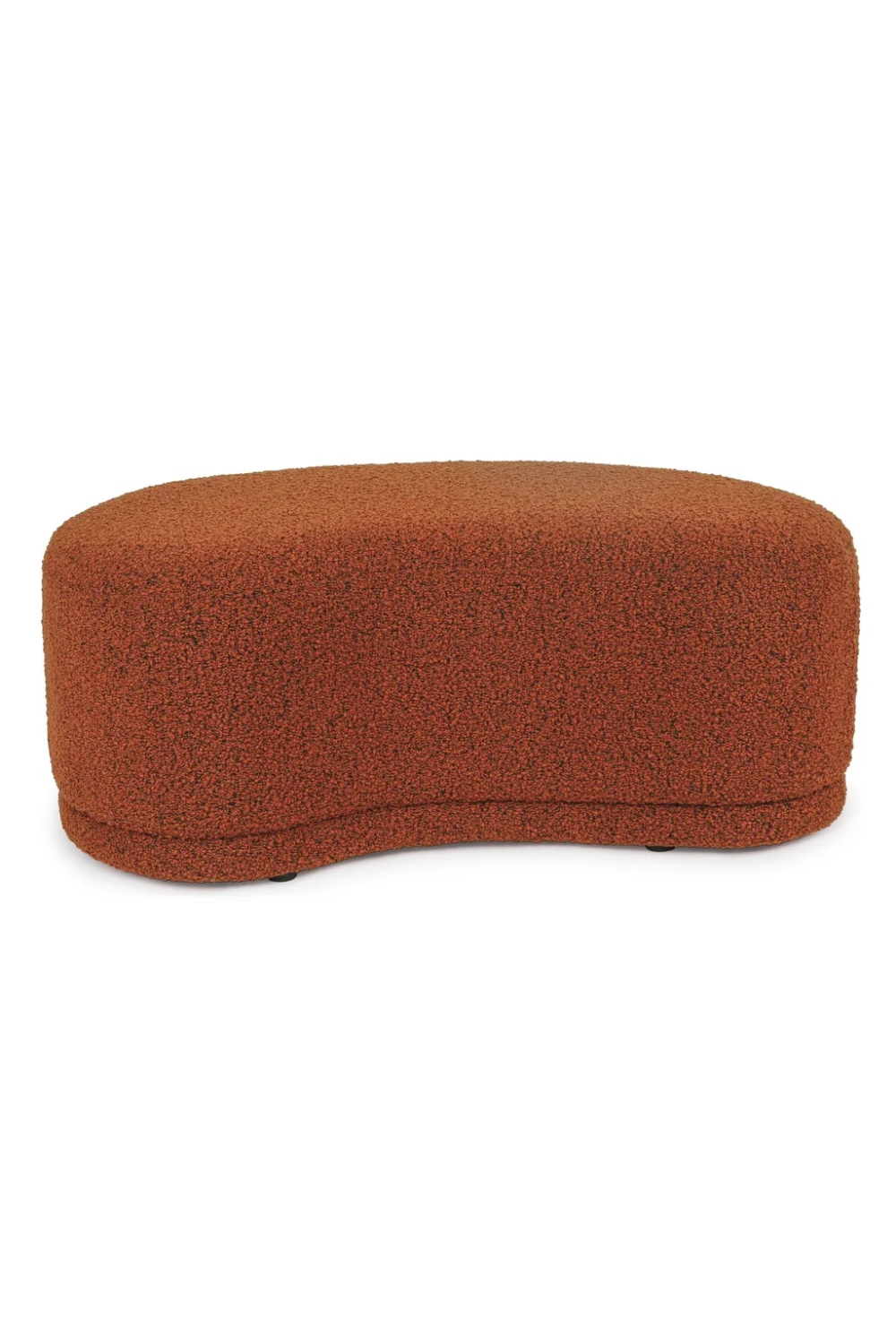 Pebble-Shaped Upholstered Bench | NV Gallery Enzo | Oroa.com