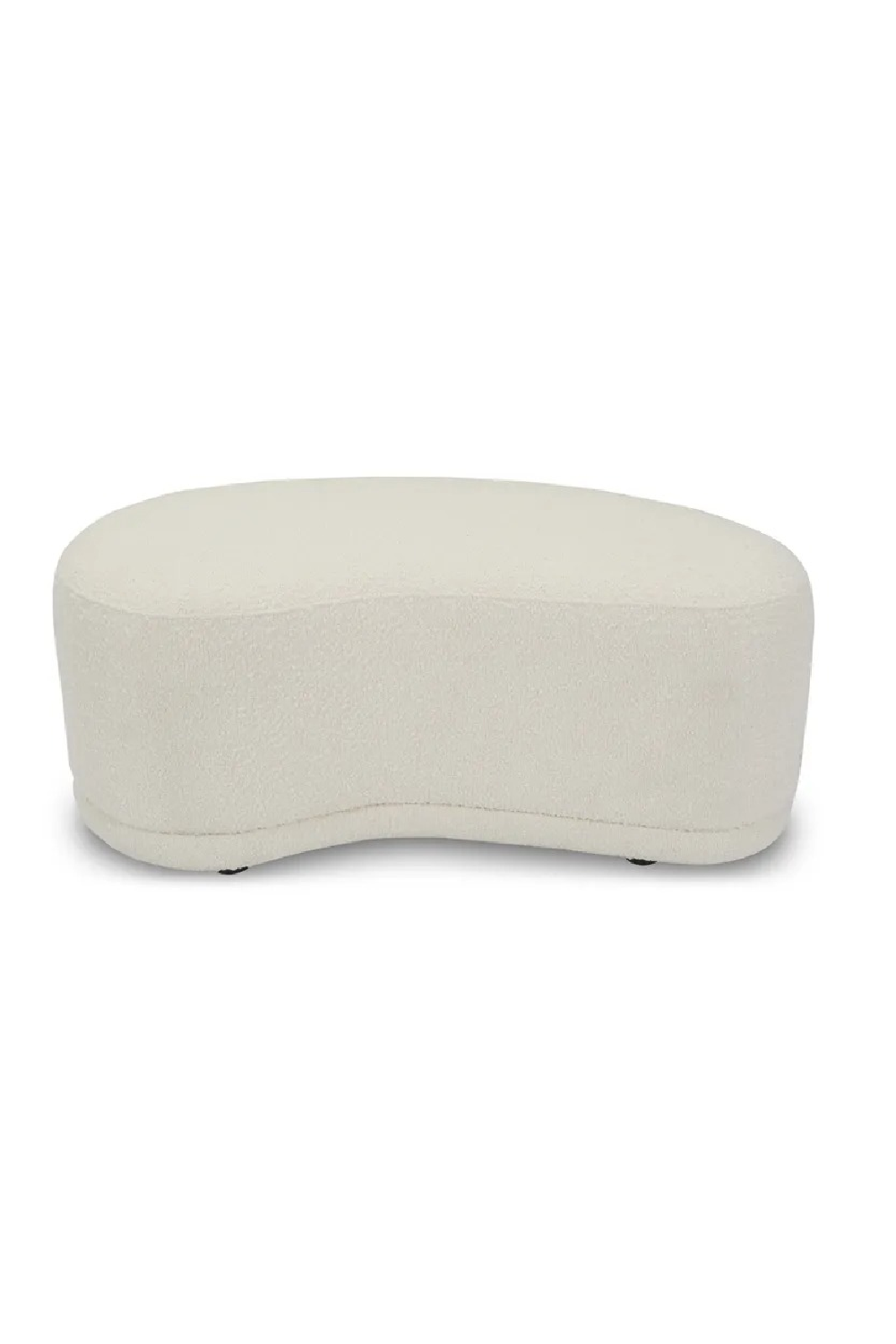 Pebble-Shaped Upholstered Bench | NV Gallery Enzo | Oroa.com