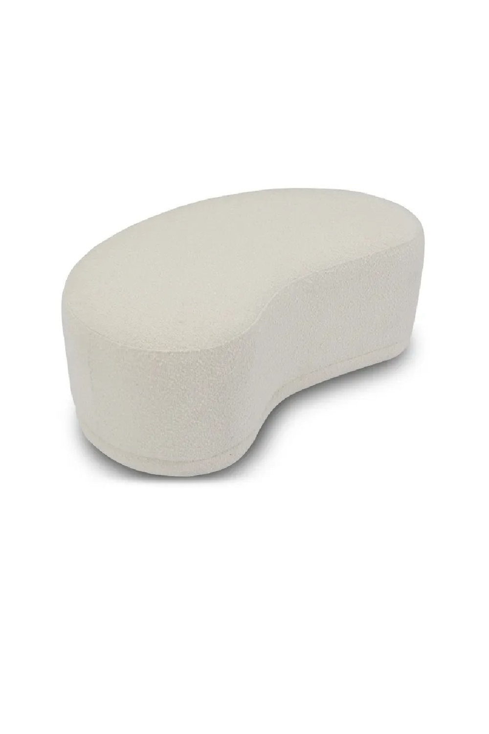 Pebble-Shaped Upholstered Bench | NV Gallery Enzo | Oroa.com
